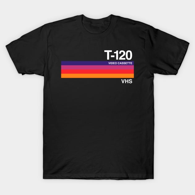 Dusk Video Cassette VHS T-Shirt by kaeru